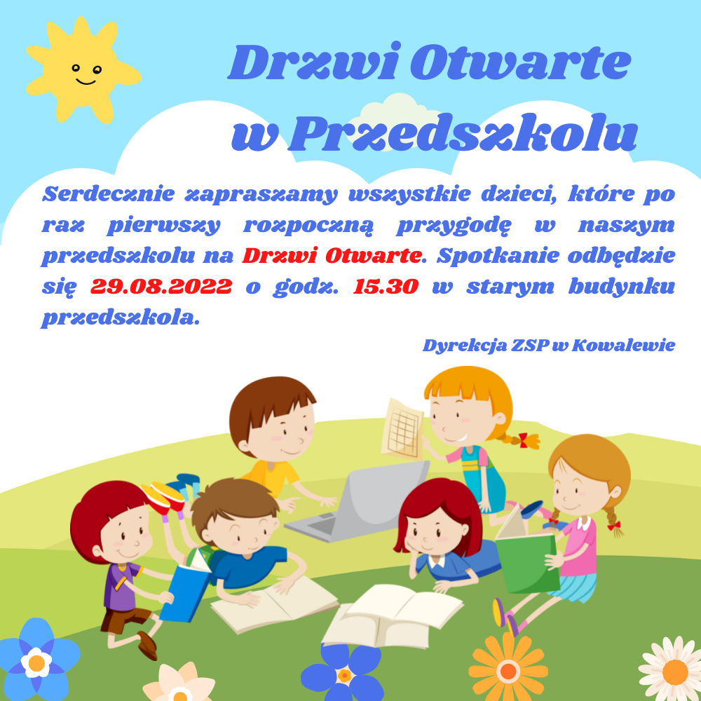 Drzwi Otwarte w Przedszkolu